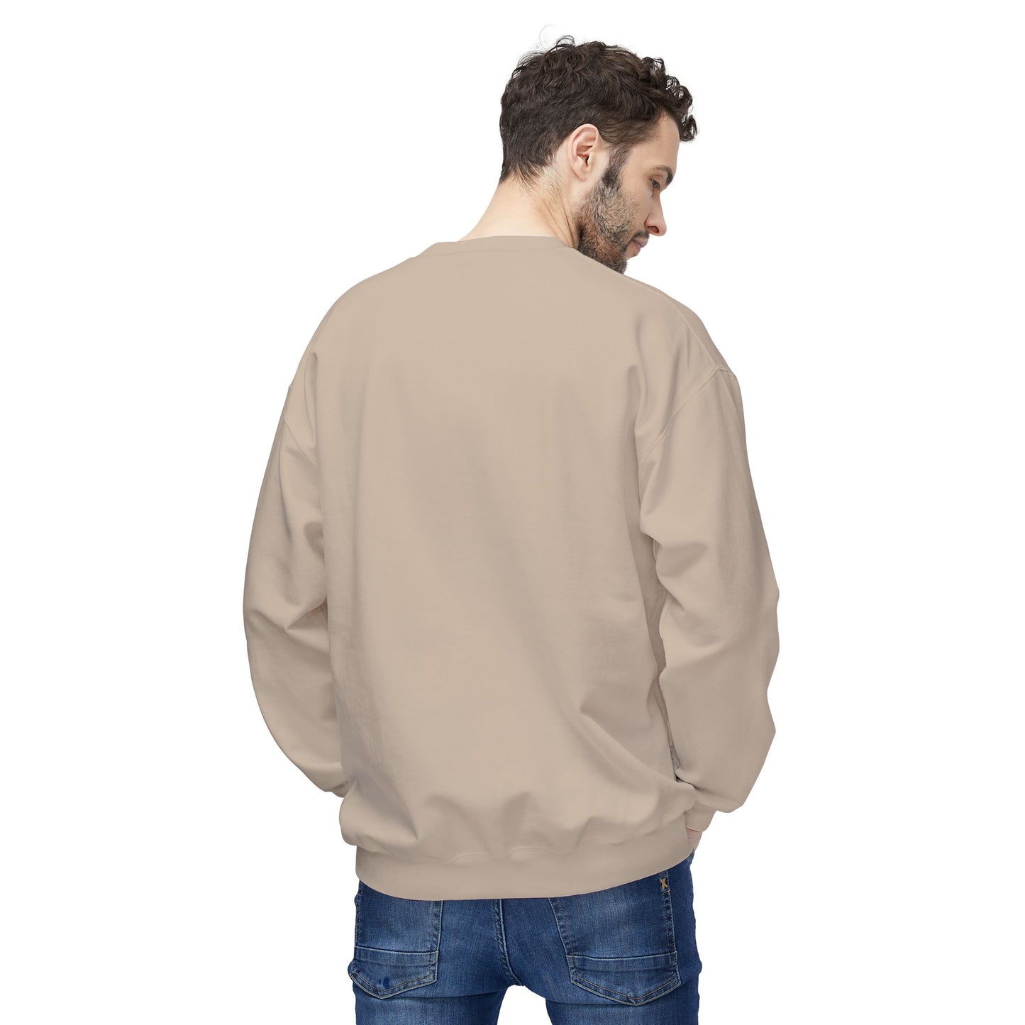 Purely You Smiley Face Crewneck Sweatshirt - Unisex Midweight Fleece