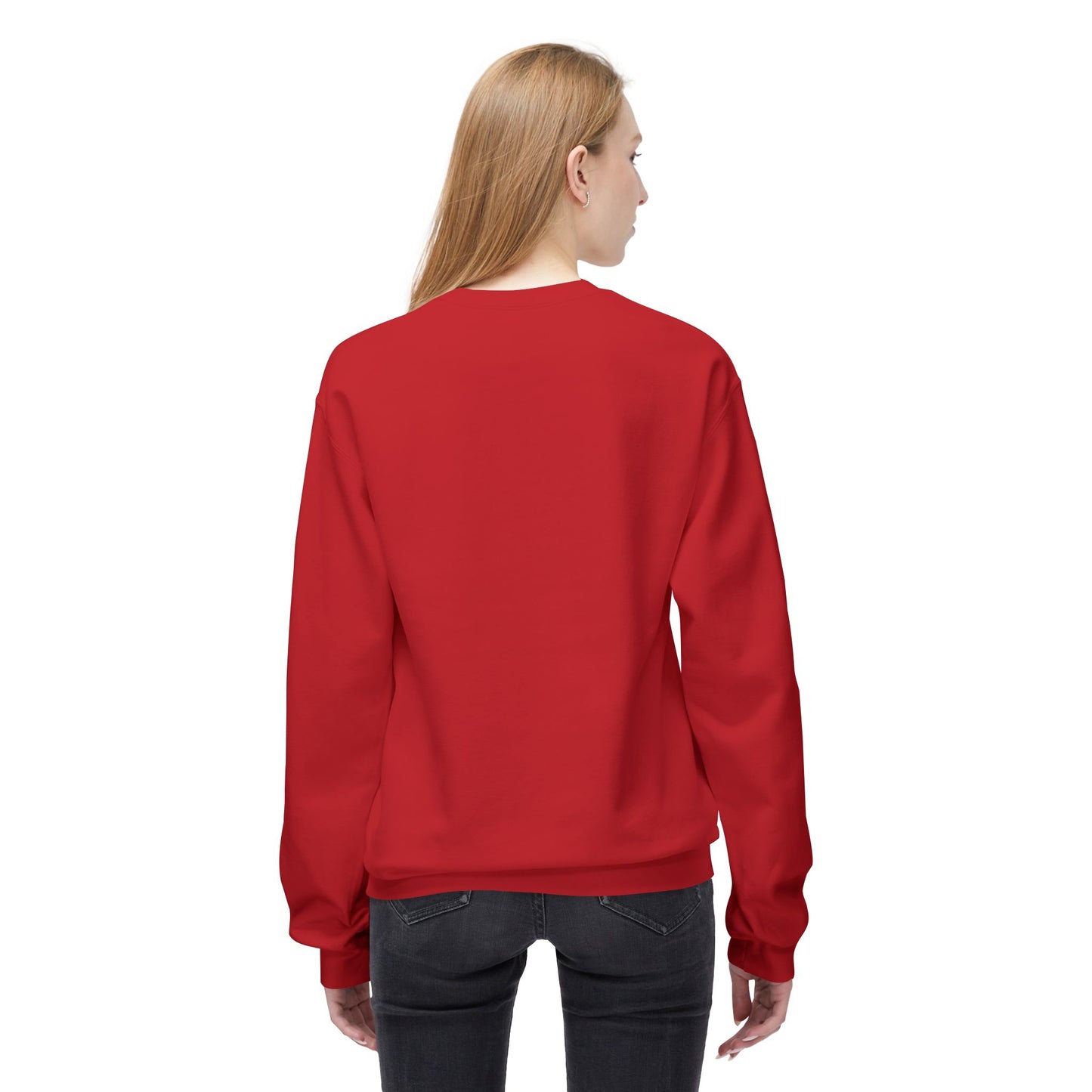 Purely You Smiley Face Crewneck Sweatshirt - Unisex Midweight Fleece