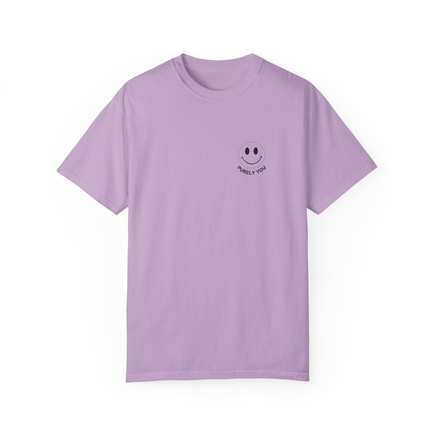 Purely You Unisex Garment-Dyed T-Shirt - Vintage Smile Design