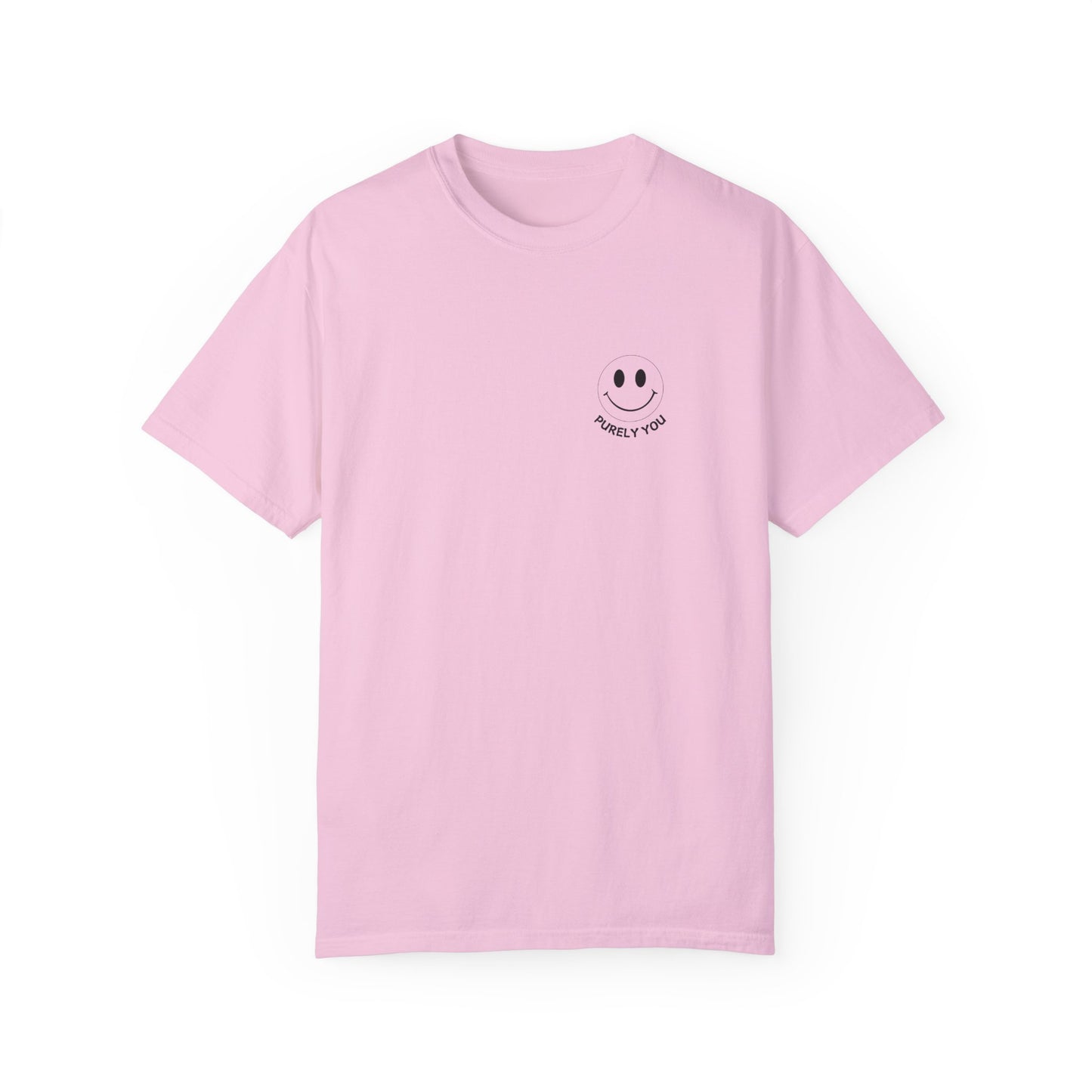 Purely You Unisex Garment-Dyed T-Shirt - Vintage Smile Design