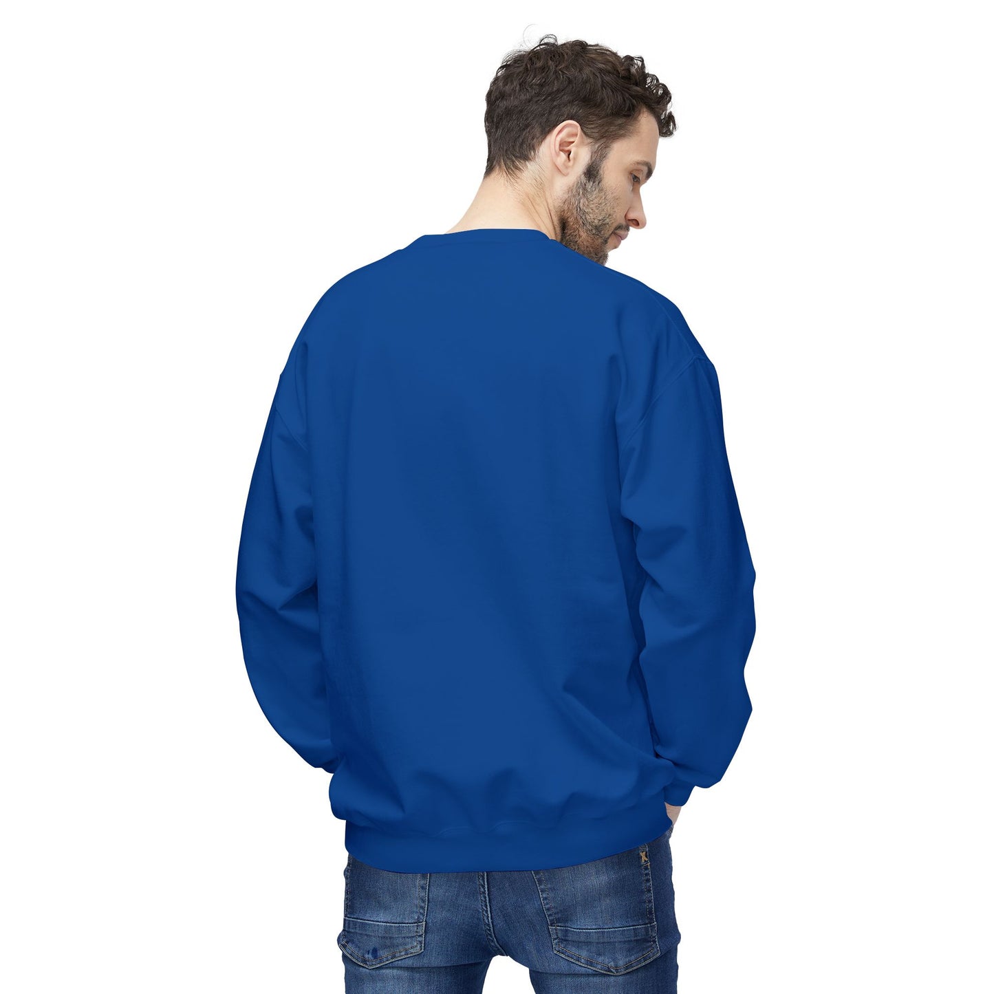 Purely You Smiley Face Crewneck Sweatshirt - Unisex Midweight Fleece