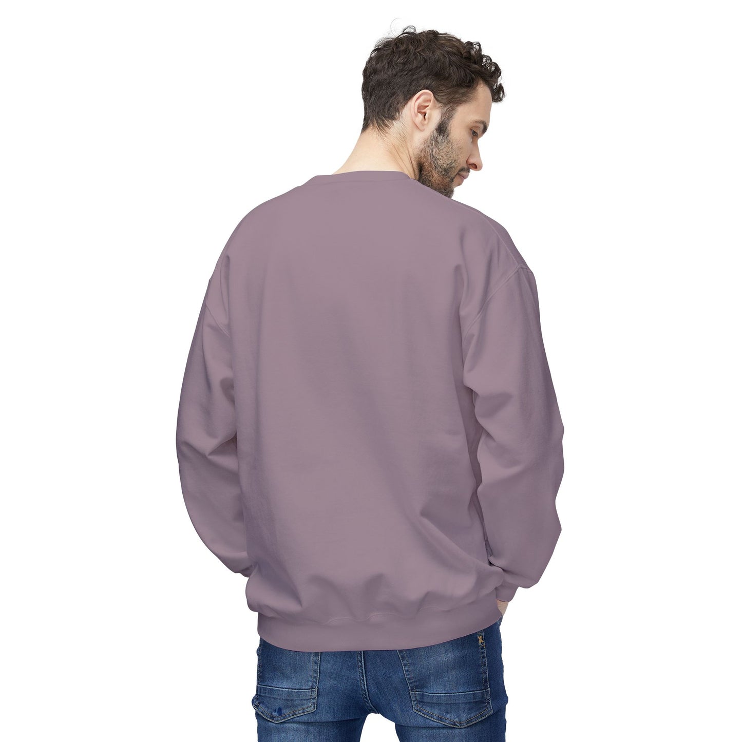 Purely You Smiley Face Crewneck Sweatshirt - Unisex Midweight Fleece