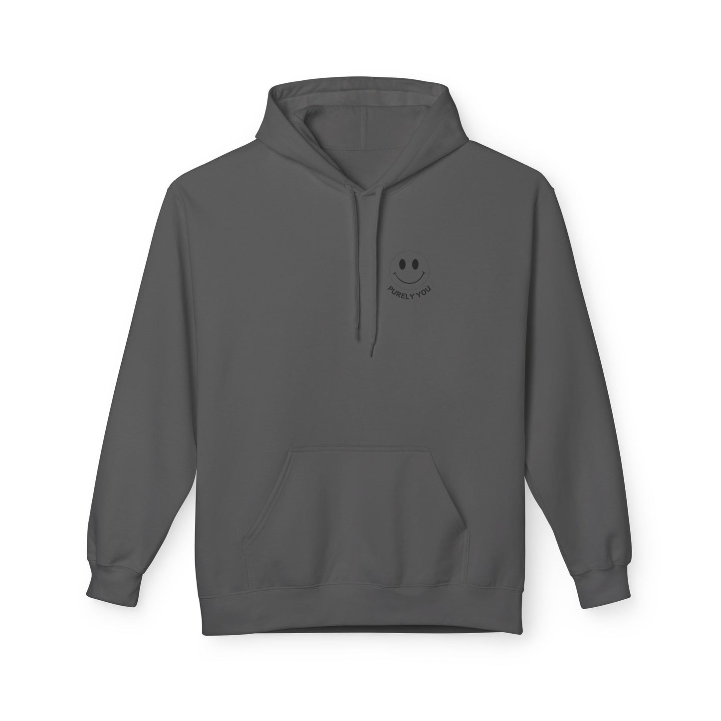 Purely You Smiley Hoodie - Unisex Midweight Softstyle - 10 Reasons to Be You
